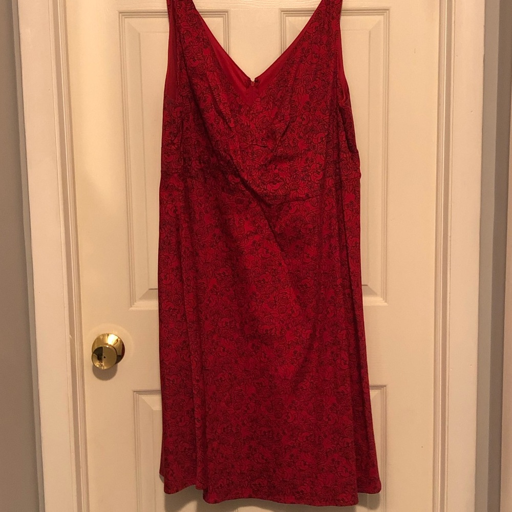 Torrid Disney Red Minnie Rose Dress